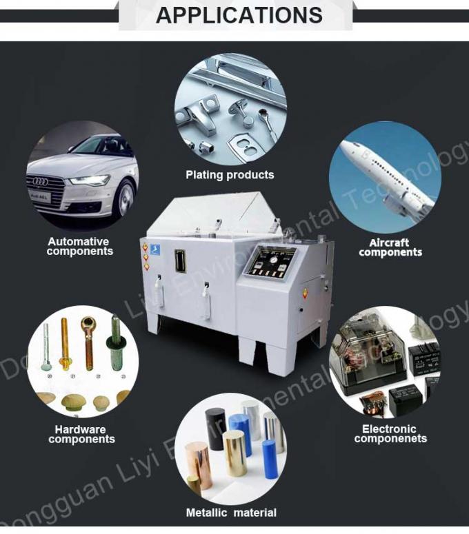 Liyi Boya Tuz Sis Korozyon Test Cihazları Odası Tuz Püskürtme Test Cihazı 0