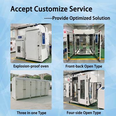 300°C Endüstriyel Kurutma Fırını Elektrik Isıtmalı SUS304