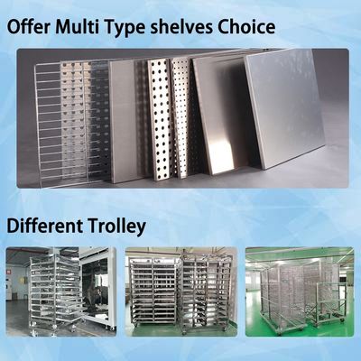Endüstriyel Elektrikli Kurutma Fırını 200-800°C SUS304 Paslanmaz Çelik