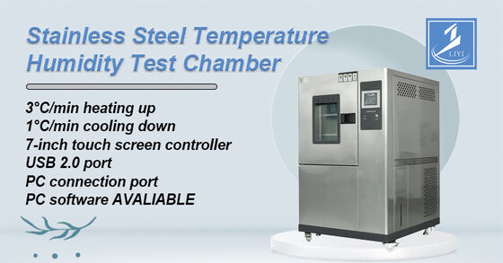 Termostatik Kararlılık Sabit Nem Odası, Nem ve Sıcaklık Kontrollü Sabit Sıcaklık ve Nem Kutusu