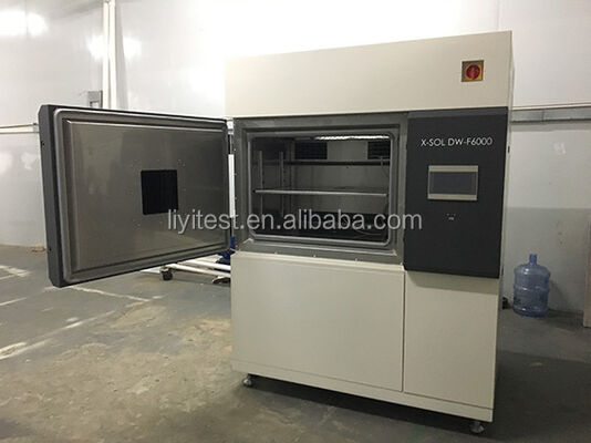 LIYI Güneş Işığı Yaşlanma Testçisi Ksenon Yay Hızlı Yaşlanma Test Odası Ksenon Lampası Hava Durumuna Dirençli Yaşlanma Test Odası